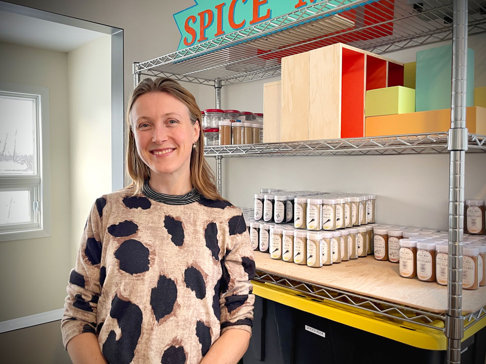 Sjoukje van der Lann's spice business evolved from baking during pandemic isolation.