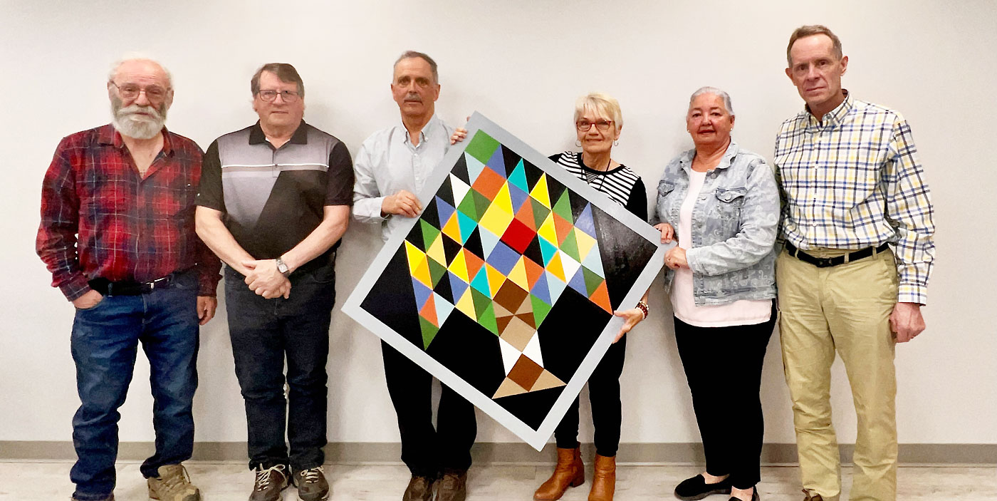 Maurice Leveille, Kirby Thompson, Tony Fritsch, Pat Dubyk, Helen Yanch, Ken Hook.