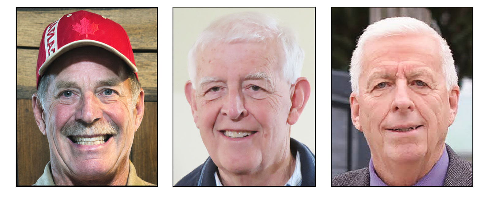 Steen Leonard (L) Alan Revill (C) Ron VAndewal (R)