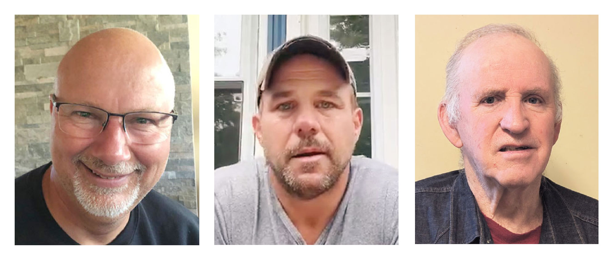 (L to R) Roy Huetl, Rob Lesperance, Wayne Manion