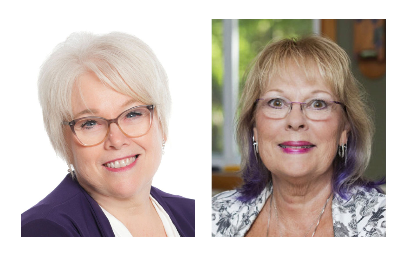 L to R - Marilyn Thomas, Roxanne Darling