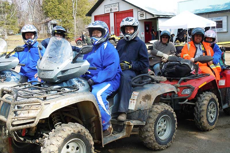 1000 Riders Muck It Up At Ompah Fire Fighters ATV Ride