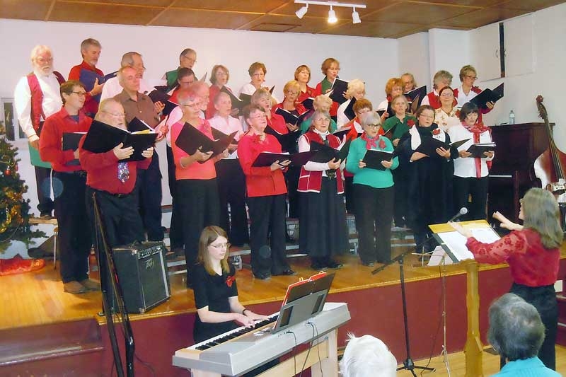A Meighbourly performance by the Tay Valley Community Choir
