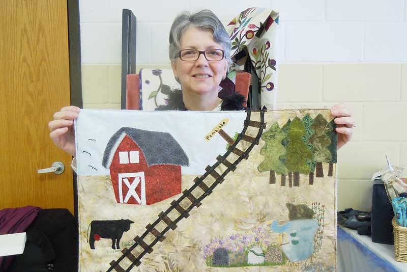 A sneak peek at winning 150th Anniversary quilt