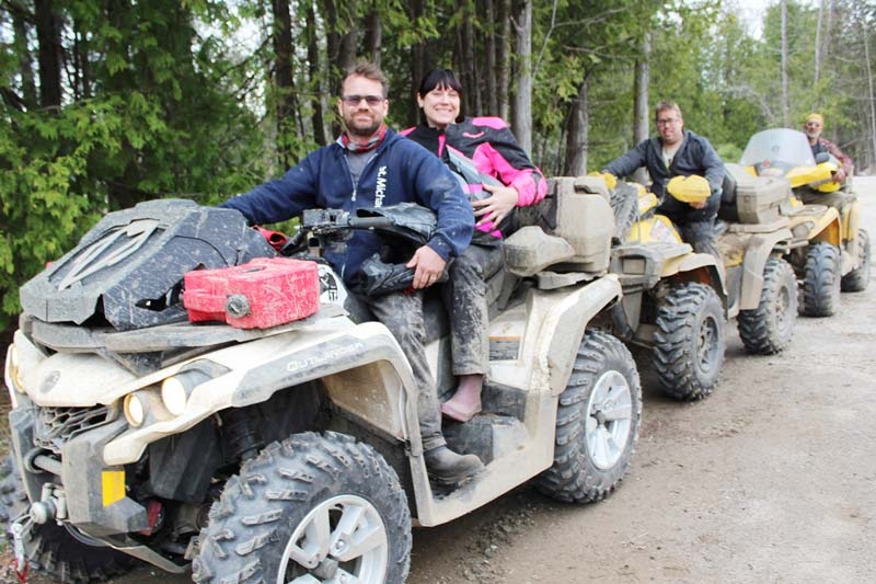 A week’s postponement doesn’t dampen spirits of ATV riders