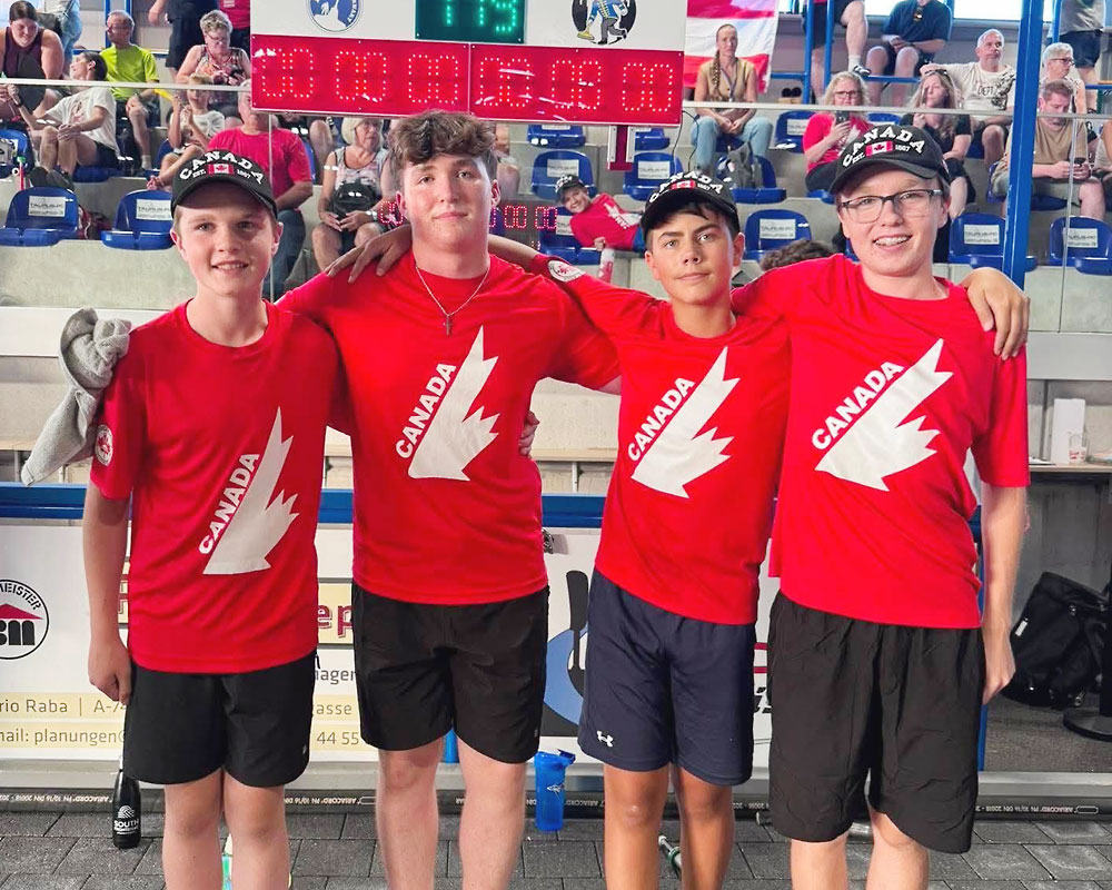 Local Youth Make Canadian Stocksport History in Austria
