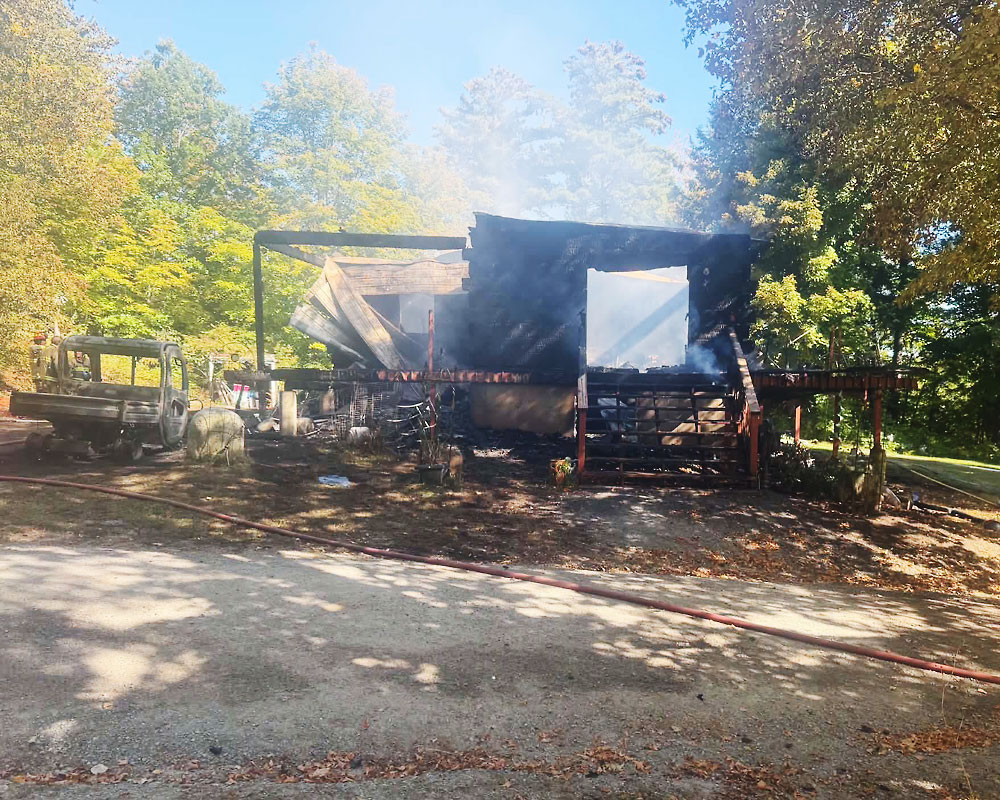 Home near Perth Road Village A Total Loss After Fire