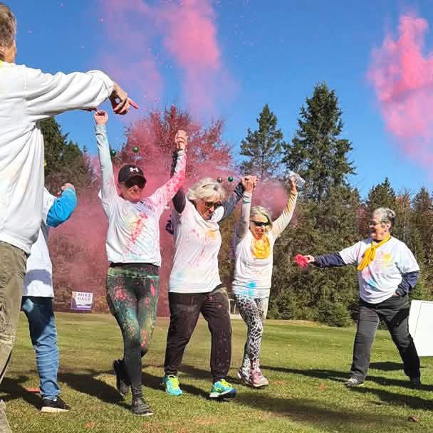 Colour the Course Raises Over $2,300 for Local Christmas Programs