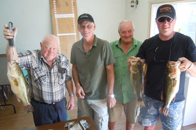 Bass fishers weigh in in Sydenham