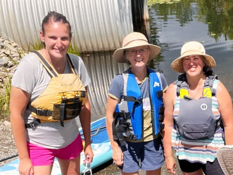 Bathing in Blue Mindfulness: An Otter Lake Journey in Frontenac Park
