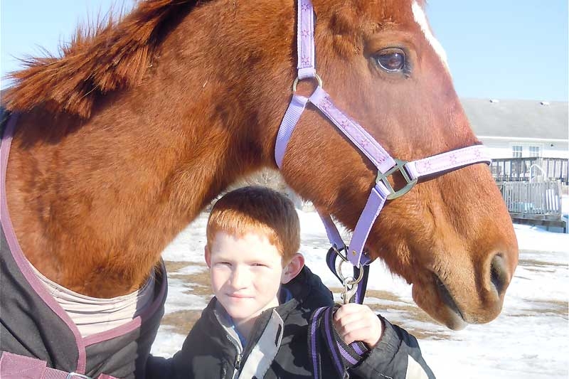Birthday wish comes true for Harrowsmith youngster