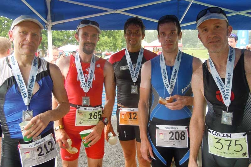 Crossing The Line At The 5th Annual Sydenham Triathlon
