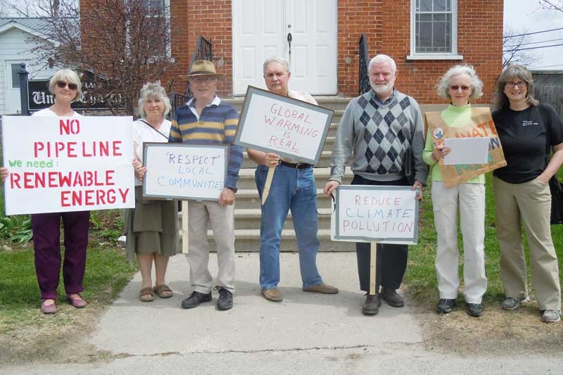 "Defend Our Climate" gathering in Sharbot Lake