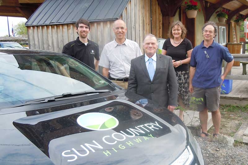 Fall River Restaurant's new EV charging station