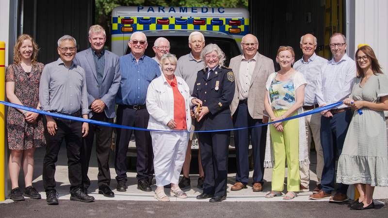 Frontenac Paramedic Base Opening at Glenburnie