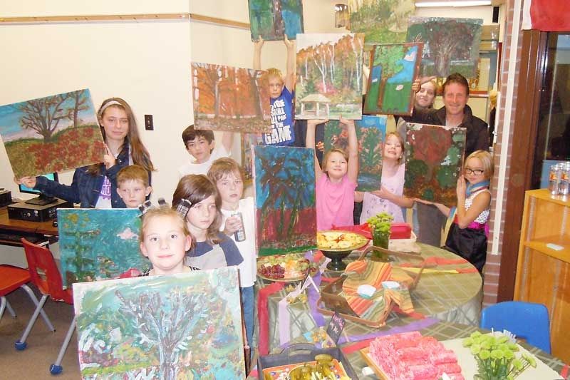 Painting landscapes at LOLPS