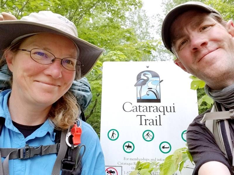 Great Trail trekkers come through Cat and K&P trails