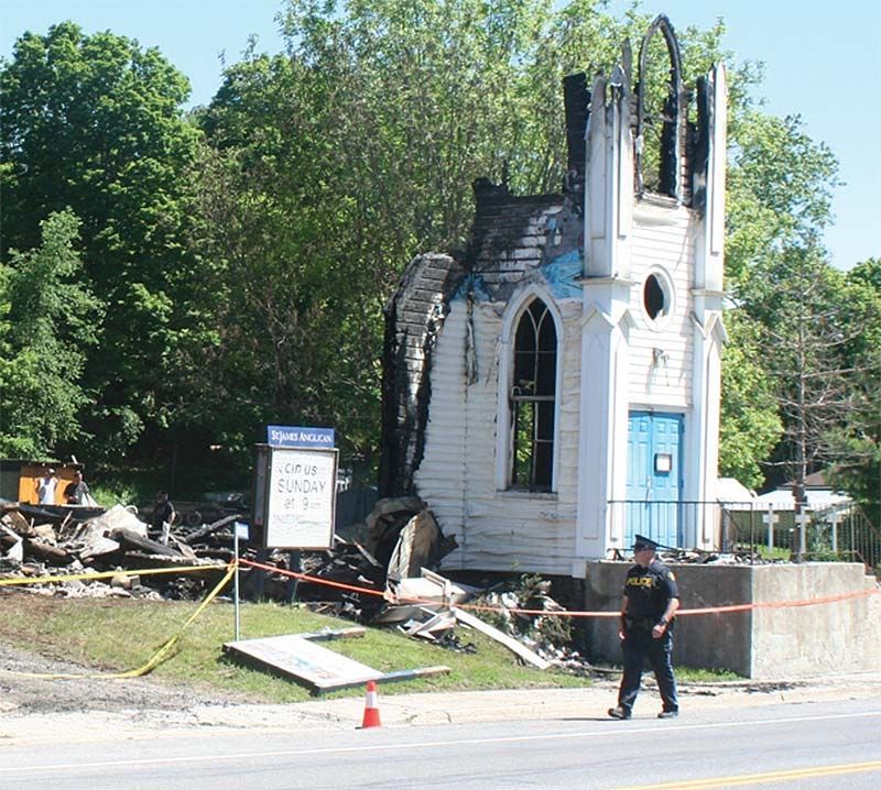 Thanking first responders