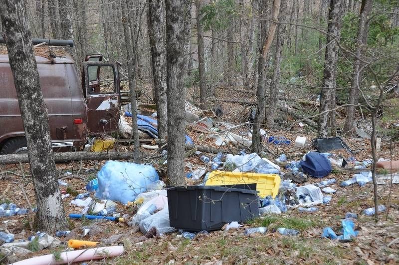 Dumping on Kennebec Road