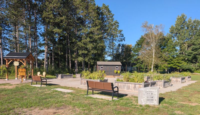 Flinton Community Garden opening ceremony will be held Saturday September 12 at 10am.
