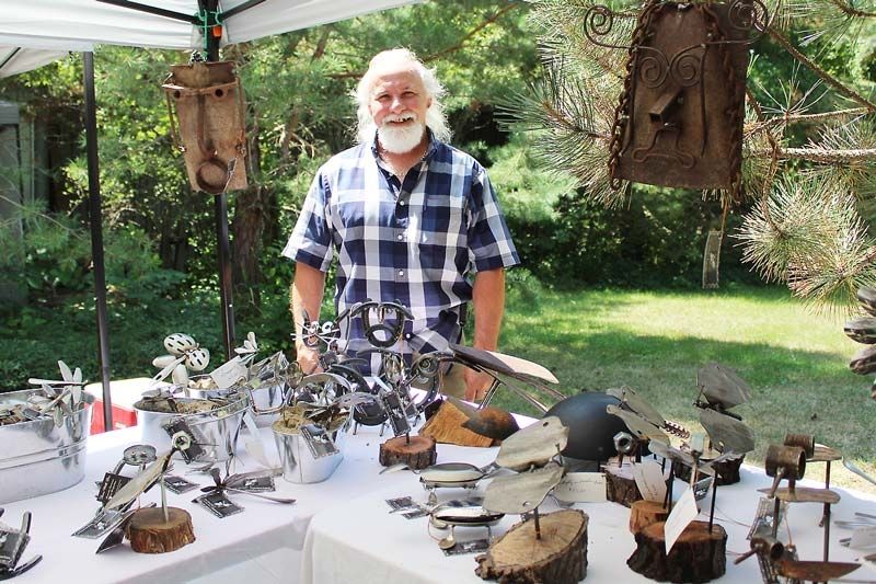 Rookie sculptor debuts at Art in the Sawmill