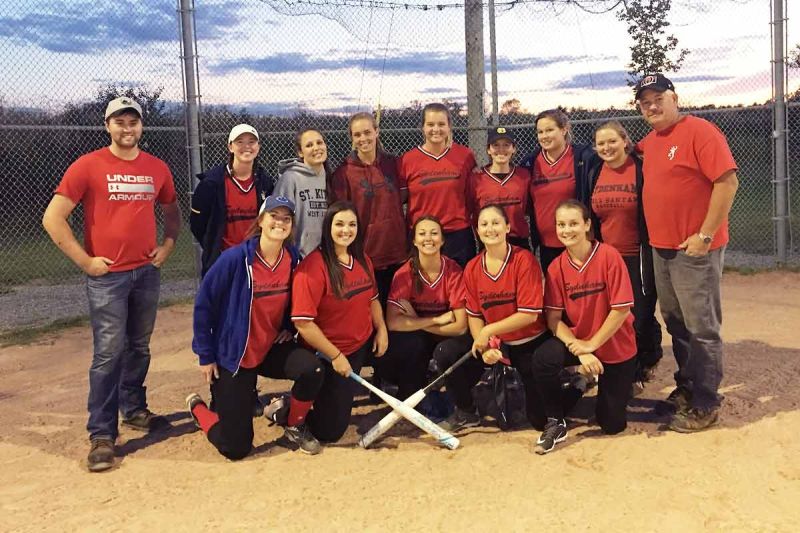 Sydenham Women's Softball champions