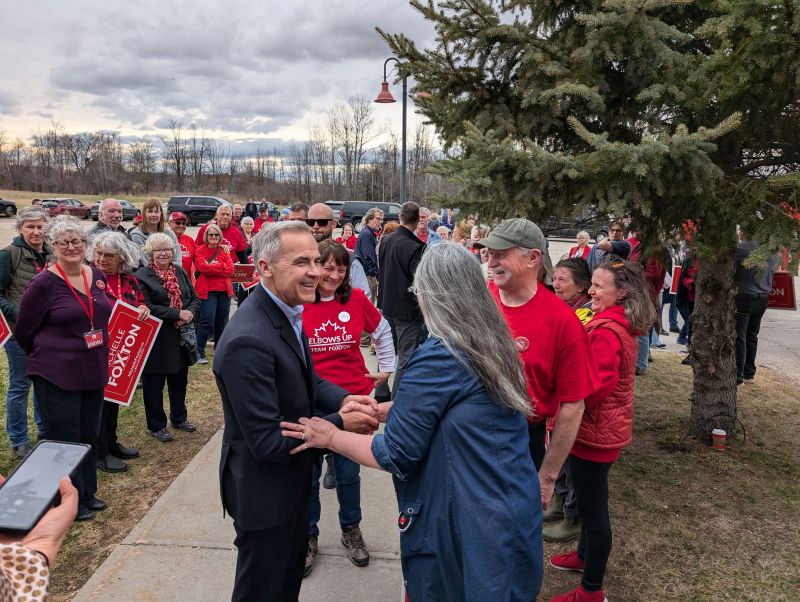 Mark Carney stops off in Perth