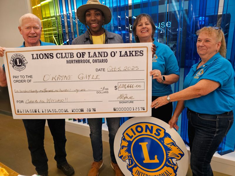 The Ace is Caught! Toronto Man Wins Over $120,000 in Lions Club Lotters