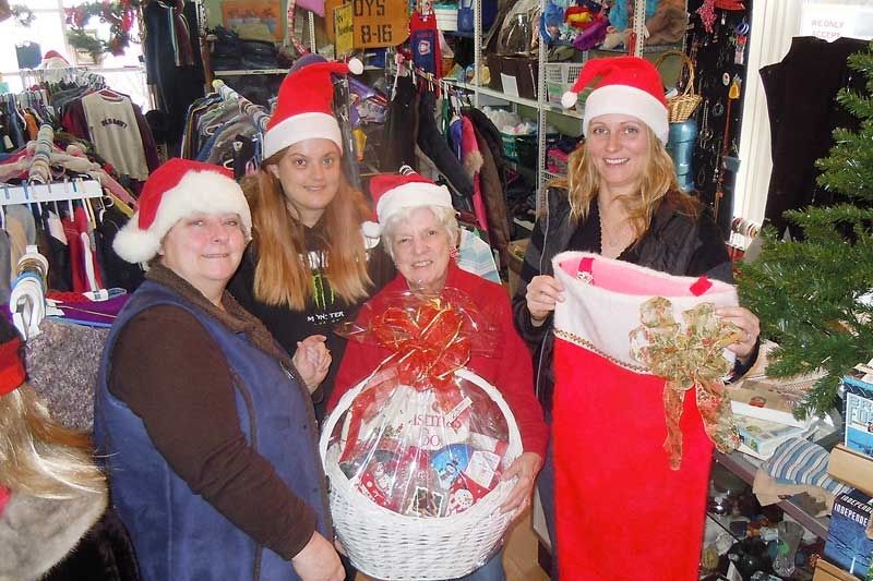 Giant holiday gift stocking to be raffled off at the Treasure Trunk