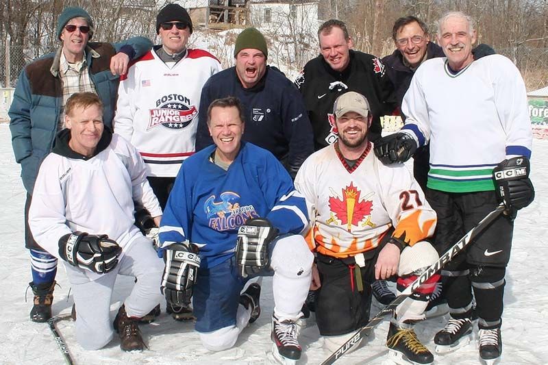 Saturday morning hockey tournament raises funds for rink