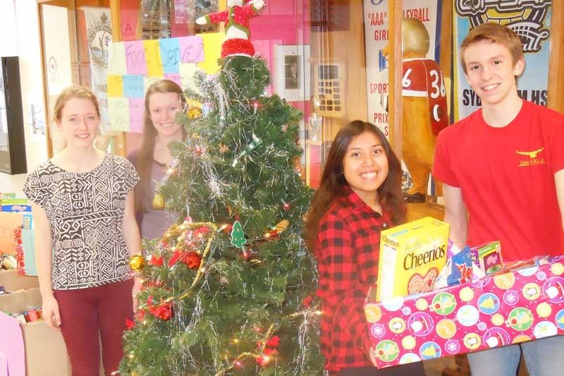Holiday Food Drive at Sydenham High School