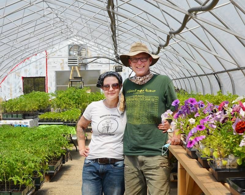 Unusual Acres greenhouse ties into Victory Gardens in its first season