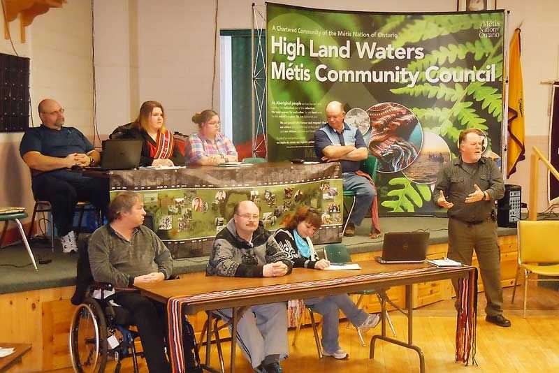 High Land Waters Métis Council meets in Northbrook