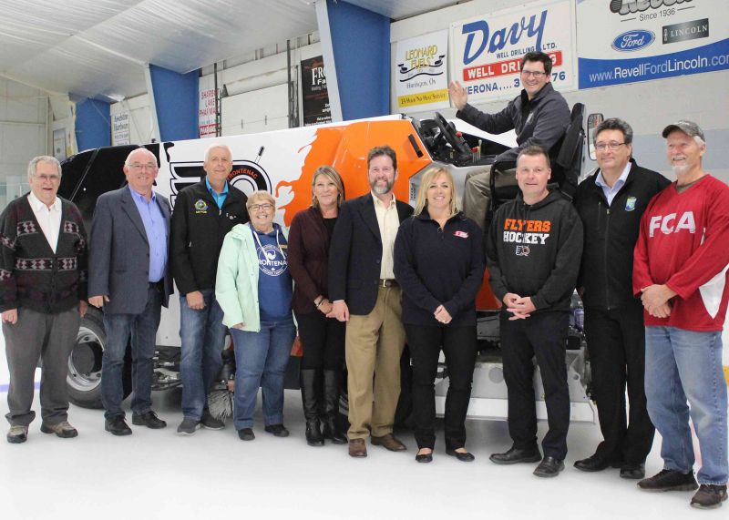 Engo Logo revealed at Frontenac Arena season opening celebration