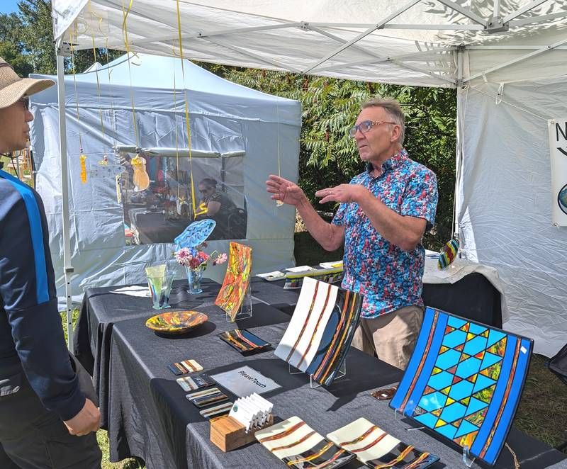 North Shore Glass Studio at Sundance Artisan Show