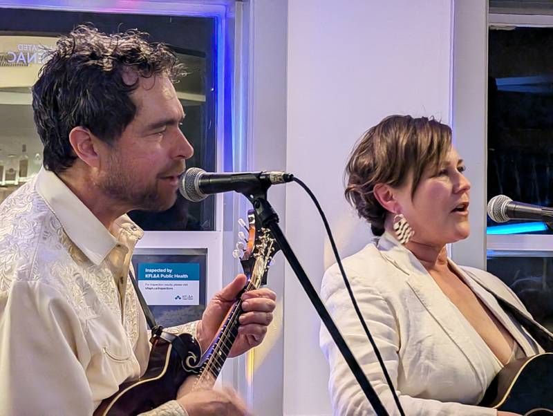 Jenny Whiteley and Joey Wright at Belong