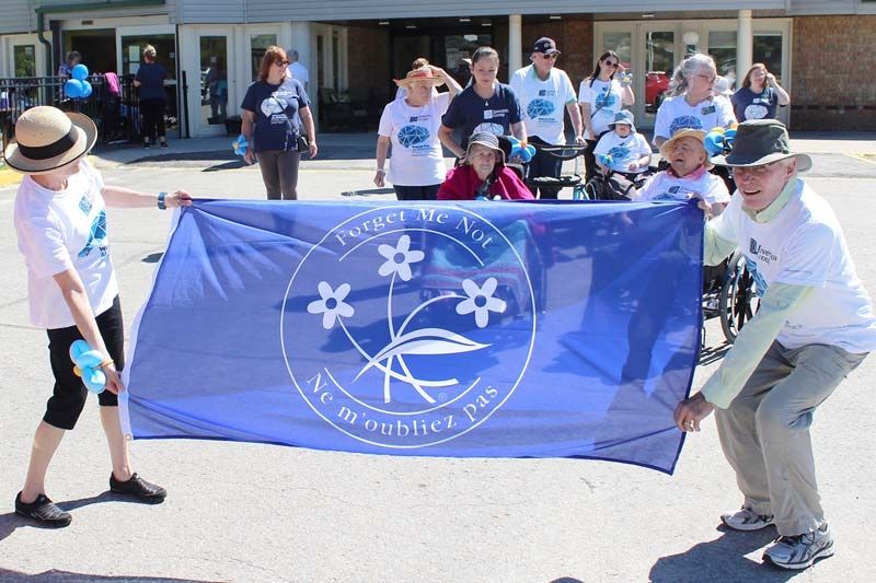Beautiful day to remember for Alzheimer walk at Pine Meadow