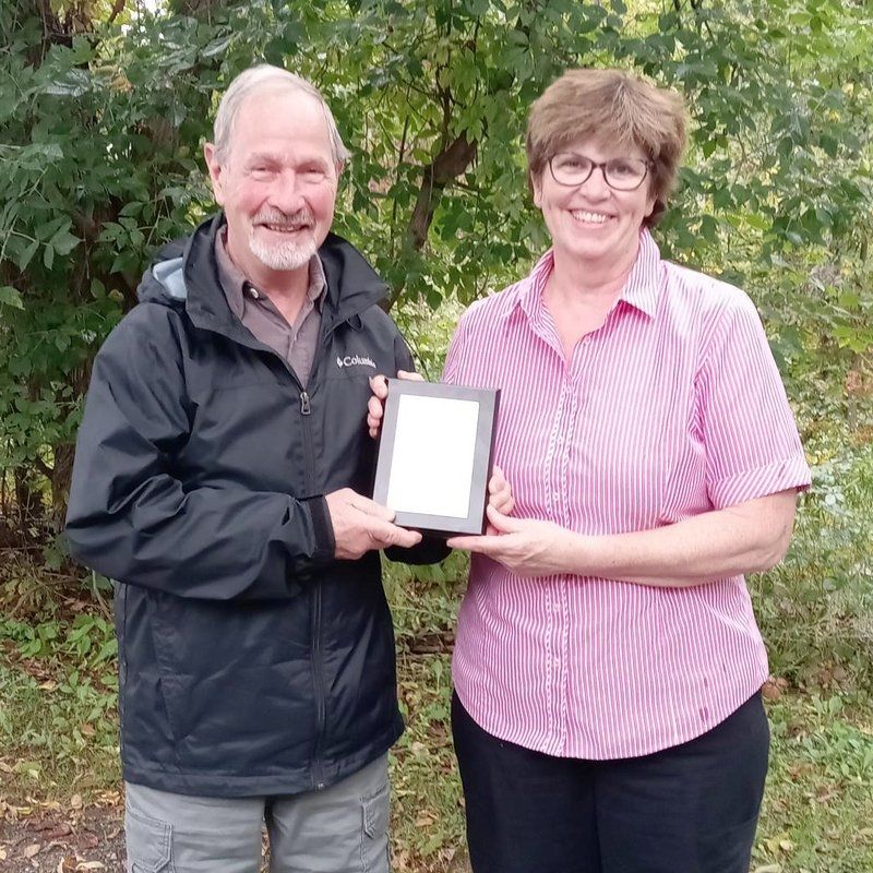 Alvin Lake Recieves Rural Frontenac Community Services 47th Honorary Life Membership Award