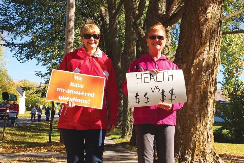 Hartington protest walk
