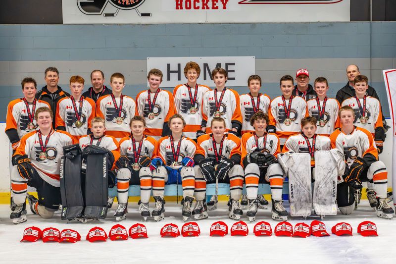 The U15 Frontenac Flyers won the Eastern Ontario Minor Hockey League Championship