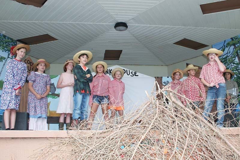 Theatre camp performs original musical at RFCS annual barbecue