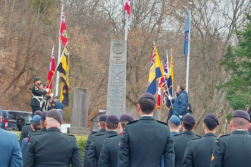 Remembrance Day in Mountain Grove
