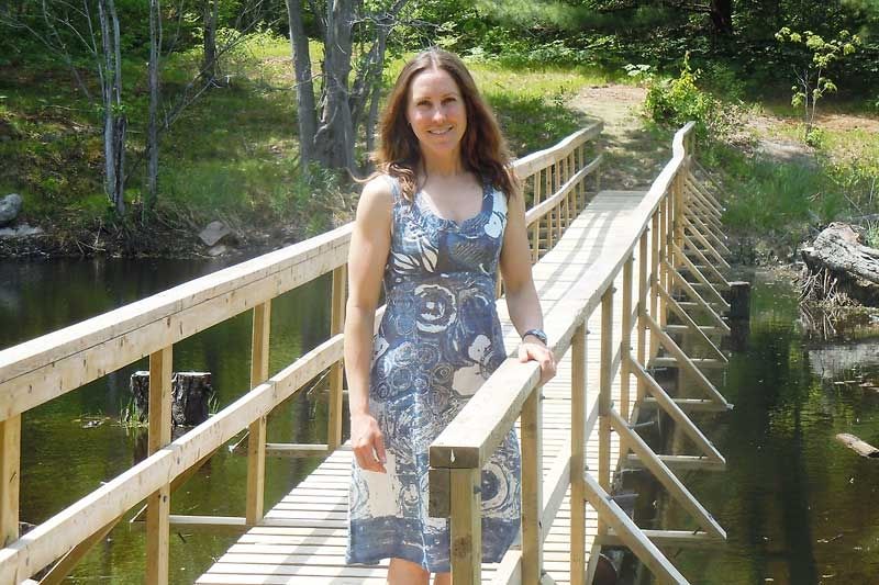 New trails app and foot bridge unveiled