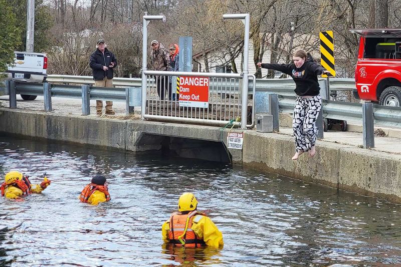 Annual Fool's Plunge