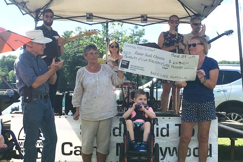 Buck Lake community does it again