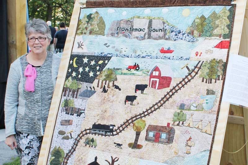 Quilt stitches Frontenac County together