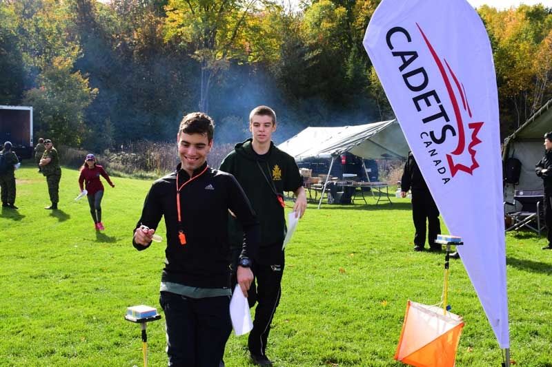 300 cadets compete in orienteering at Gould Lake