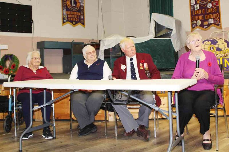 Remembrance Day observances a little different in Northbrook.
