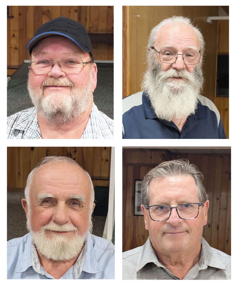 Top row (L to R) David Graham, Maurice Leveille, Bottom Row (L to R) Royce Rosenblath, Kirby Thompson