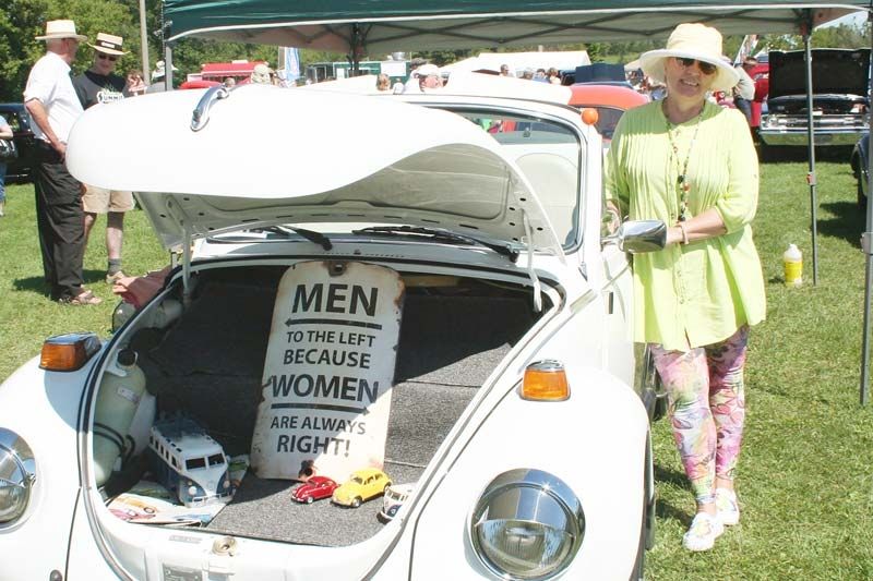 The couple that collects Volkswagens together . . .